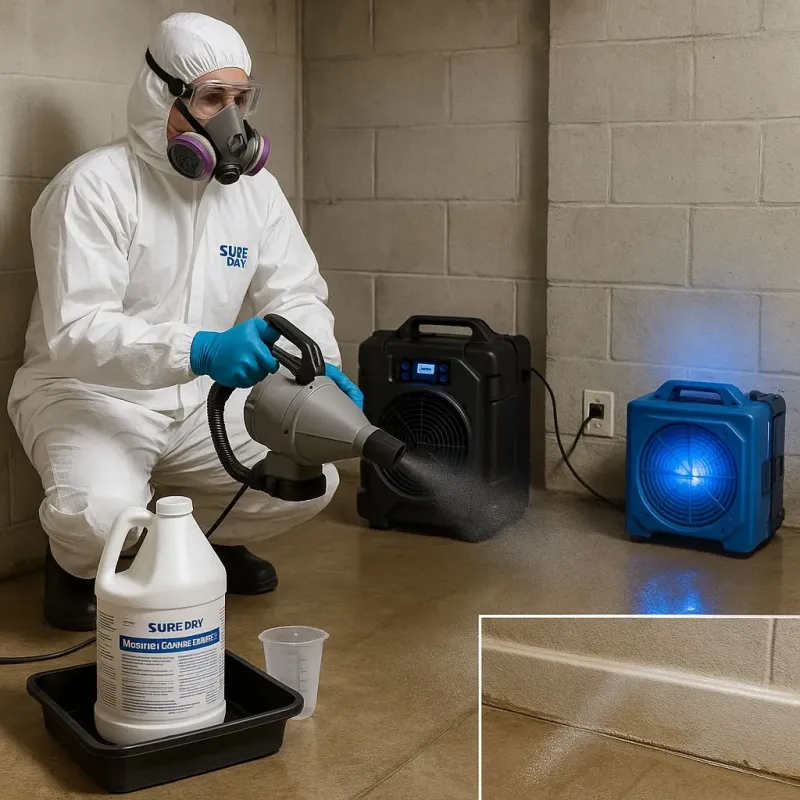 Sanitization and Odor Removal process in Holloman Air Force Base, NM
